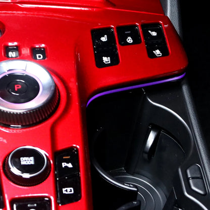 Car Center Control Panel For Tuning Kia Sportage NQ5 2022 2023 Left Hand Drive Gear Shift Cover Central Decal Protection