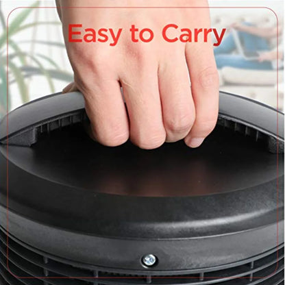 360-Degree Surround Heater and Fan Combo 360 Space Heater for Office Desk Home Office and Personal Use Desk 2 Heat and Fan Only