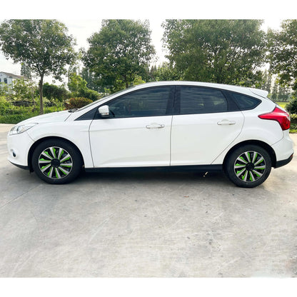 4pcs Hubcaps suitable for cars with 14-inch iron wheels, made of PP plastic can be used to decorate the appearance of car wheels