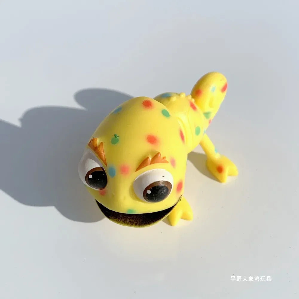 Cartoon Rapunzel Vampire Chameleon Model Toys Bullyland Desktop Decor Collection Ornaments Cartoon Characters Dolls Kid Gift