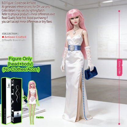 1/6 Scale Fashion BJD Doll 12 Joint Articulated Body Art Collection Doll For Home Decor