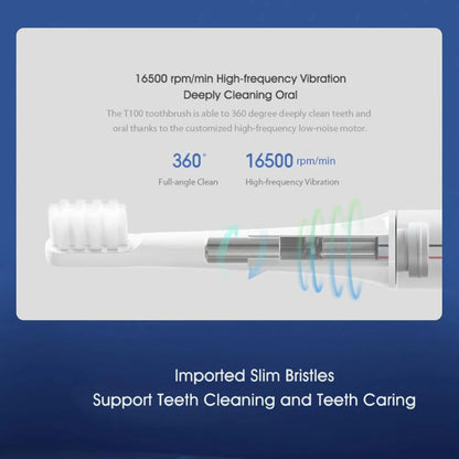 3/6/9PCS Xiaomi Mijia T100 Toothbrush heads Electric Toothbrush Nozzles For T100 Smart Acoustic Clean  Brush Head Combines