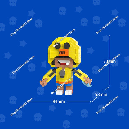 Wilderness Game Brawl Stars Kaze Kenjii Toy Figures Children's Toys Kwazii Peso Penguin Anime Action Figure Children's Toy