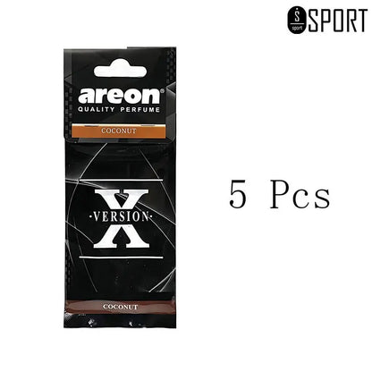 Car Air Refresher Car Suspension Decoration Home  Refresher Natural Tea Paper Vanilla perfume Car Interior Hanging Paper