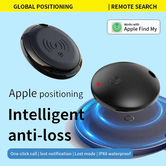 Smart Trackers Airtag For Iphone Find My Anti Lost Device Bluetooth Mini Locator For Cars Pet GPS Finder Wireless Charging