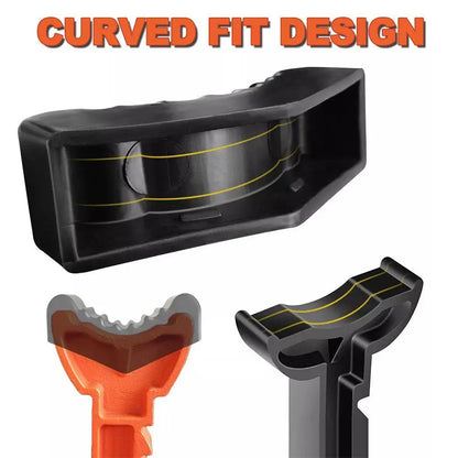 2Pcs Car Slotted Lift Jack Stand Rubber Pad Adapter 6Ton Heavy Duty Frame Rail Pinch Weld Protector Repair Tool