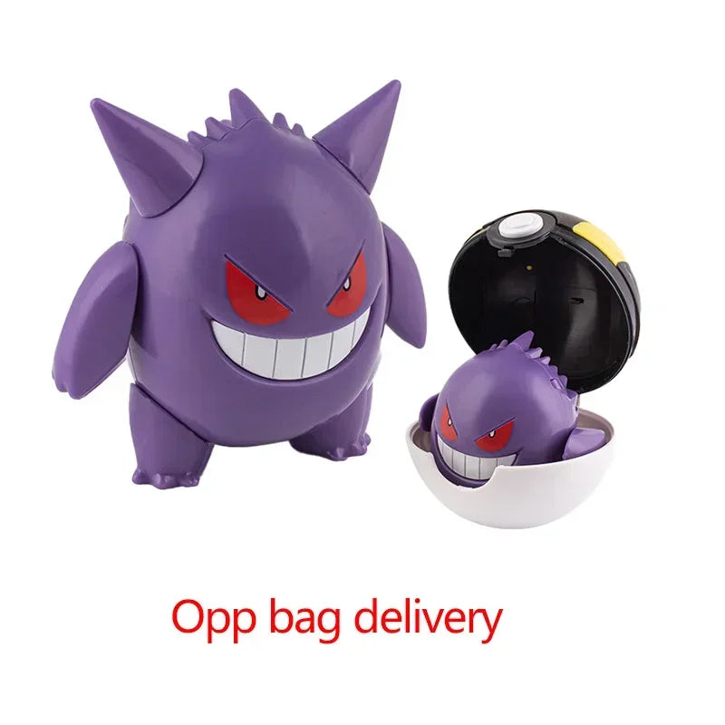 Original Pokemon Figure Ball Pokeball Eevee Blastoise Venusaur Charizard Pikachu Mewtwo Gyarados Elf Monster Toy for Child Gift