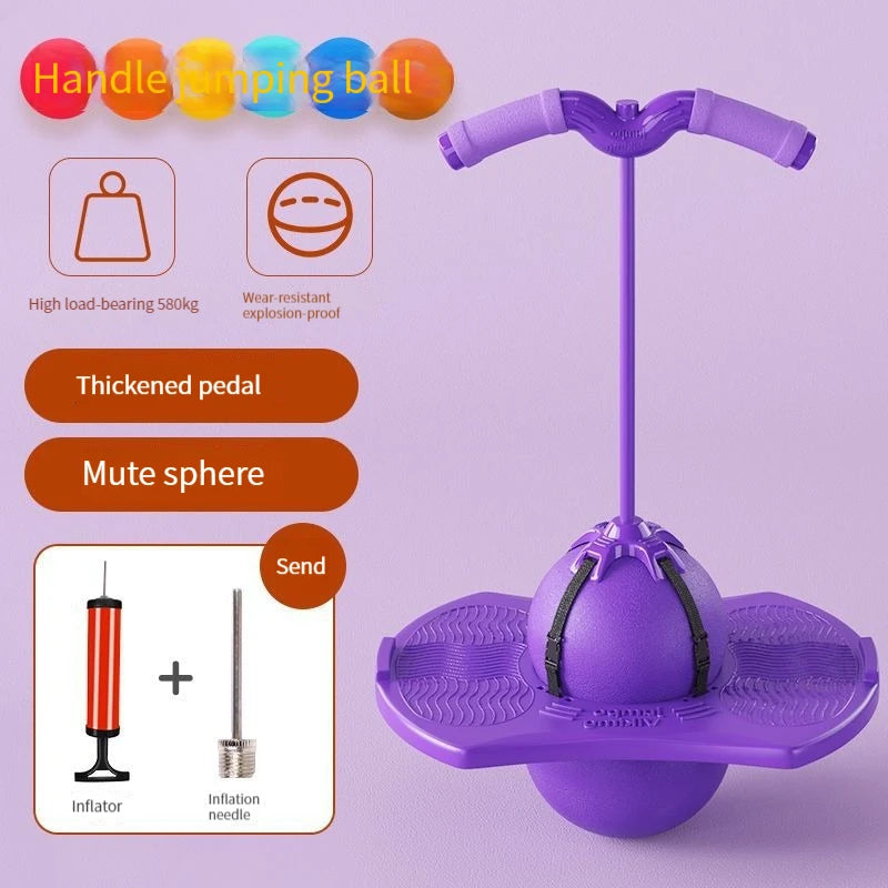 Bouncing Ball Frog Jump Long Height Exercise Equipment Increase High Jump Bouncing Ball Balance Training Equipment