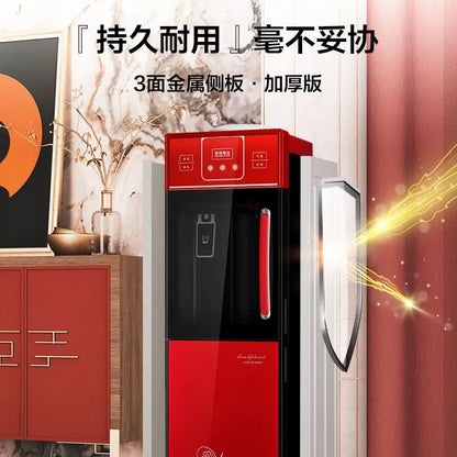 Water dispenser household vertical double door ice warm office dormitory cooling and heating bottled water