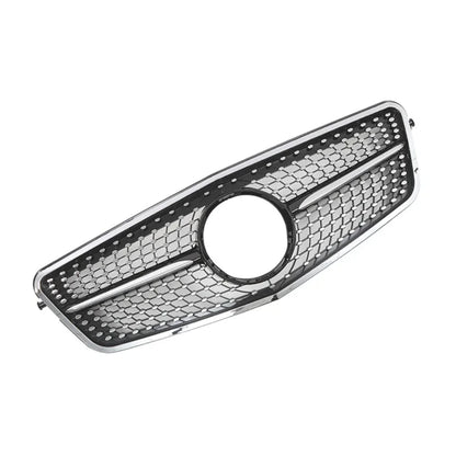 XVIP Chrome Black Diamonds Style Front Racing Grille For Mercedes Benz E-Class W212 E250 E300 E350 E500 2010-2013 Bumper Grilles