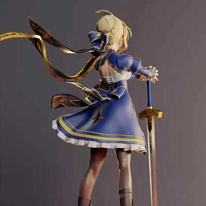 Ane Studio Saber Altria Action Figure Fate Stay Night Anime Peripheral Pvc Collectible Statue Desktop Trendy Model Toy