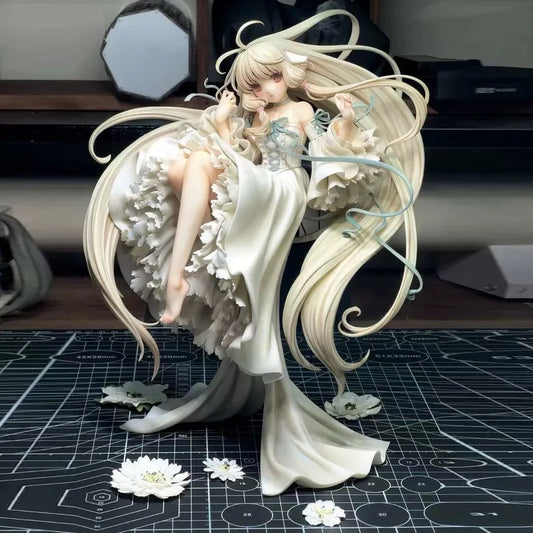 Anime Chobits Chi Figure Pvc Collectible Statue Bishoujo Ornament For Home Desktop Display For Anime Collection Enthusiasts