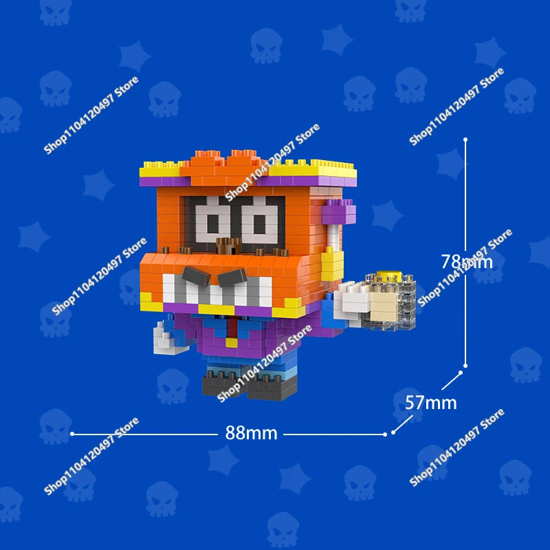 Wilderness Game Brawl Stars Kaze Kenjii Toy Figures Children's Toys Kwazii Peso Penguin Anime Action Figure Children's Toy