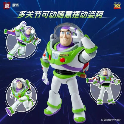 Authentic Hot Toy Story Buzz Lightyear Assembled Model Large Size Multi Jointed Sam Club Same Style Birthday Gift Decor