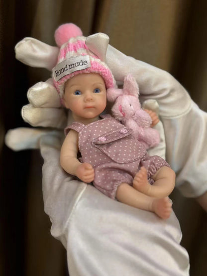 Aizwa1 6 Inch Bettie Silicone Reborn Doll Girl Or Boy Handma bebe reborn de silicona Newborn Doll For Birthday Gifts