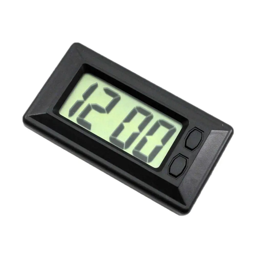 Car LCD Clock Digital Dashboard Time Display Electronic Panel Gauge Interior Accessories for Car Dashboard Modification