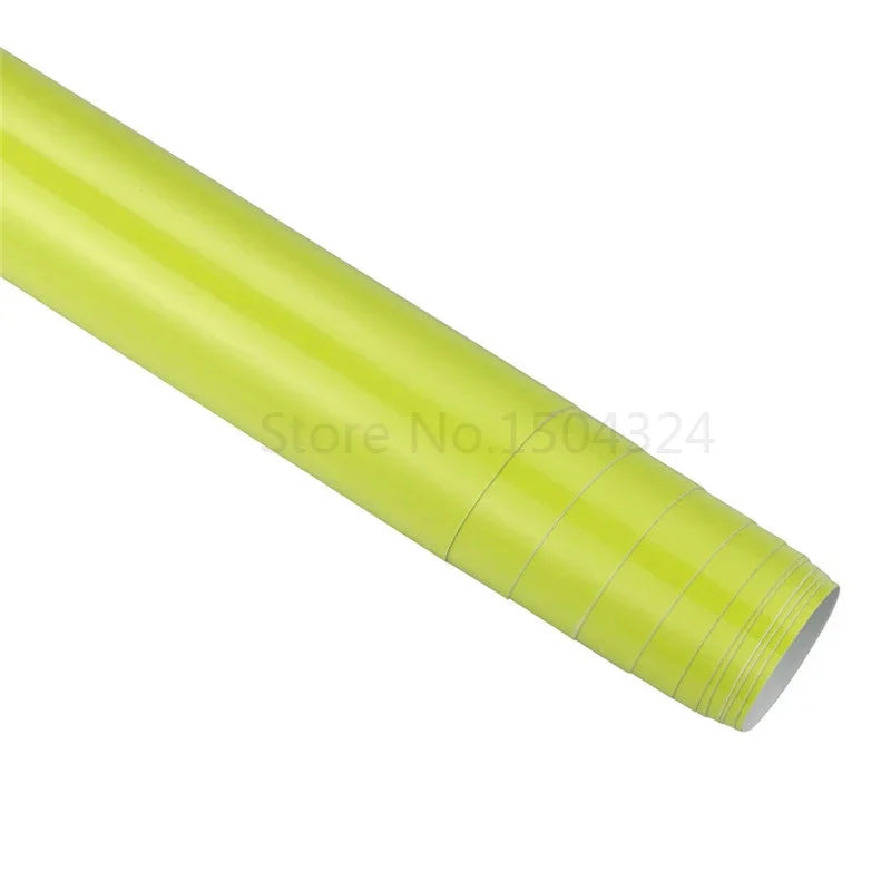 30/10x100cm Car Bright Glossy Vinyl Film Auto Car Stickers Decal Waterproof Shiny Gloss Auto Car Motorcycle Truck Wrapping Foil