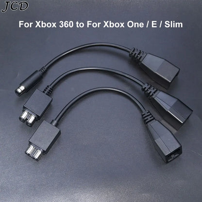 JCD For Microsoft Xbox 360 To Xbox 360 Slim/XboxOne /XBOX360 E AC Adapter Power Supply Cable Transfer Cable Converter Cord