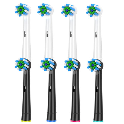 4-12pcs EB50 Cross Action Replacement Brush Heads For Oral B D12 D16 D100 3757 3709 pro3 pro1max electric toothbrush
