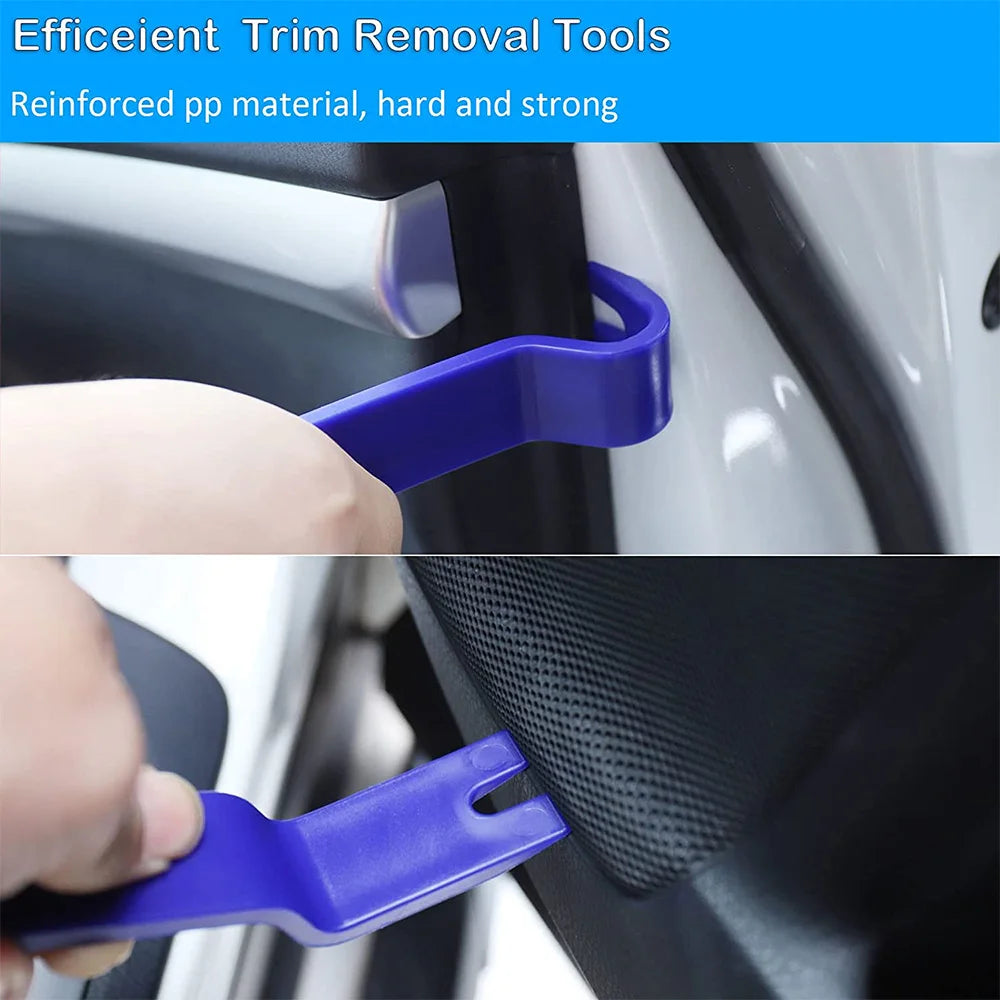 43pcs Hand Tool Set Pry Disassembly Tool Interior Door Clip Panel Trim Dashboard Removal Tool Kit Auto Car Opening Repair Tool