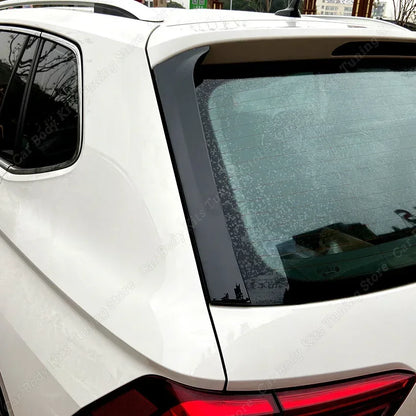 Gloss Black Car Rear Wing For VW Tiguan MK2 Rline \ Standard 2017-2021 Side Spoiler Canard Wing Tuning Accessories ABS Plastic