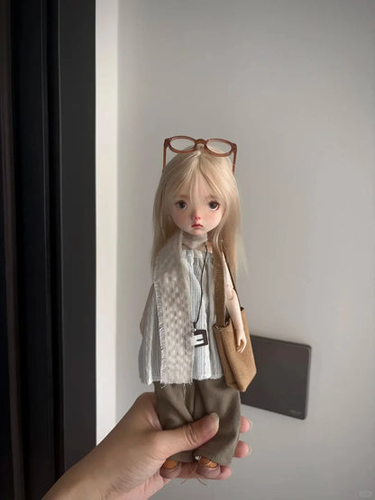 New bjd doll 1/6 four leaf clover cute girl elder sister high-quality resin toys dolls in offers articulated dolls free shipping