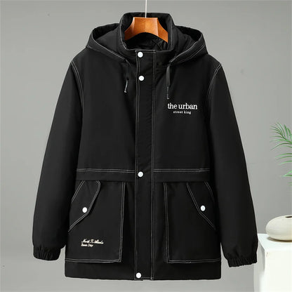 12XL 10XL Plus Size Parkas Men Winter Thick Jacket Coat Fashion Casual Cargo Parkas Male Big Size 12XL