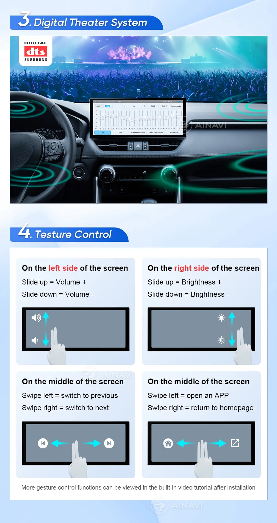 Ainavi 12.3 inch Car Radio For Mazda 6 GJ Series Atenza 2013 2014 2015 Wireless Carplay Android Auto 4G Car Multimedia Player