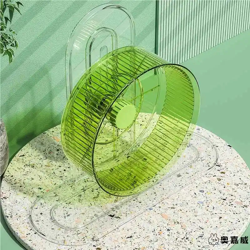 Large Size Silent Running Wheel for Hamster Toy Deprivation Relief Golden Retriever Hamster Cage Supplies Crehensive Infor...