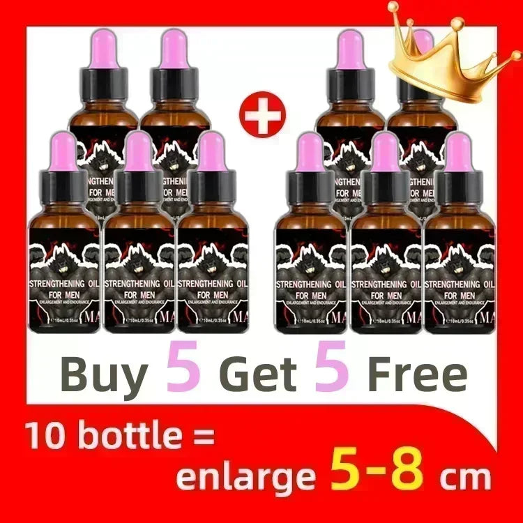 men fashion Big Dick Penis Enlargement Oil Sex Delay Cream for Men Penile Increase Growth Lasting Erection Massage Oil 11