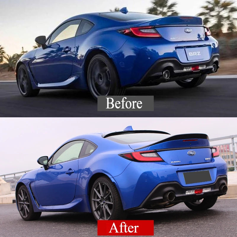 For TOYOTA ZA86 GR86 Subaru BRZ 2022 To Up High Quality ABS Splitter Spoiler Body Kit Car Rear Wing Tuning Auto Accessories