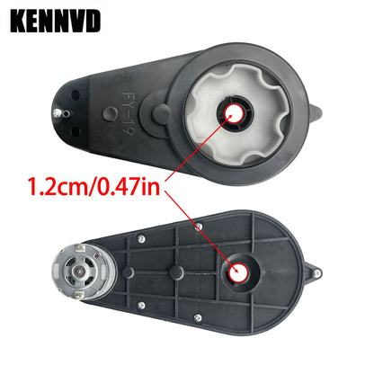 6V 12V 24V RS550 RS570 RS555 High Speed Children Electric Ride on Toy Baby Car Metal Gear Motor Gearbox Engine Reducer Accessory