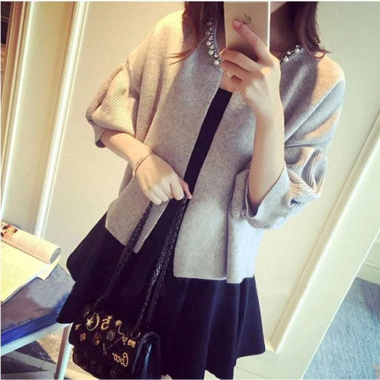 plus Size Fashionable Spring Autumn Dress Set Women's Meat Concealing Two Piece Suit Sister Stylish Minya Style Outfit