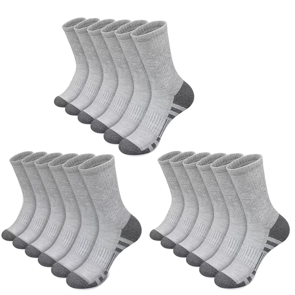 Men's 10/30 Pairs Running Socks Set Soft Comfortable Summer Sweat Wicking Breathable Sports Socks for Basketball And Active Life