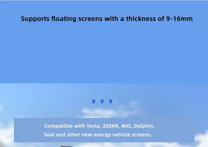 TEEQ for BYD Atto3 Dolphin Seal U DM-i Song Plus Car Phone Holder Mount Adjustable Magnetic Car Phone Support Frame Accessories