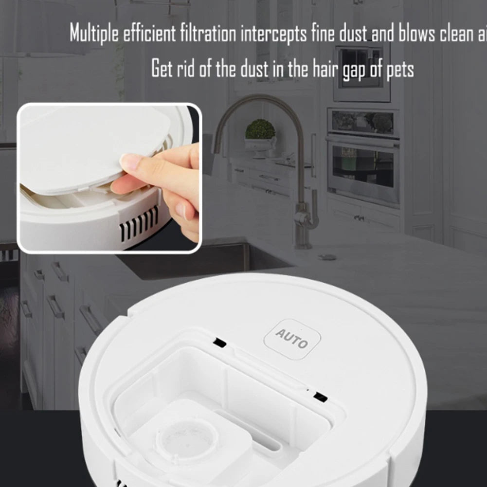 3-in-1 Robot Vacuum Cleaner USB Rechargeable Smart Navigation To Avoid Objects Automatic Cleaning Sweeping Machine Robot Vacuum