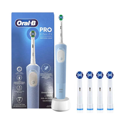 Oral B Electric Toothbrush D103 3D Action Daily Clean Teeth 3 Modes Visible Pressure Sensor Gum Cares Waterproof Rechargeabl