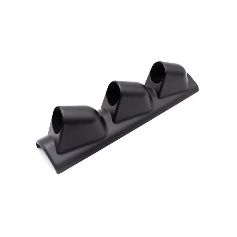Universal 1 2 3 Hole Left/Right Hand  Auto Dual Holes A-Pillar Holes Gauge Holder Pod Modified Instrument for Black 52mm