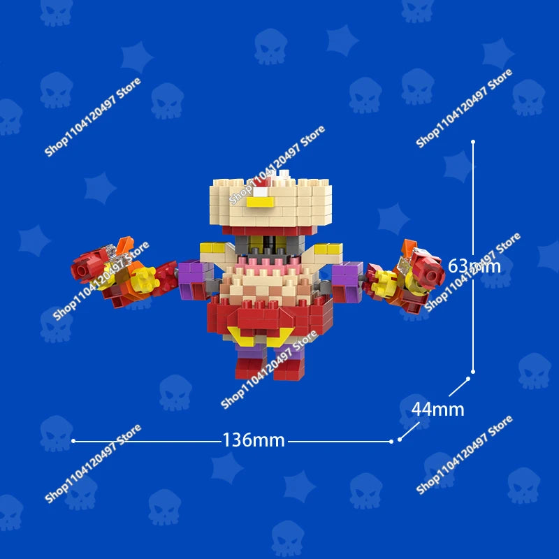 Wilderness Game Brawl Stars Kaze Kenjii Toy Figures Children's Toys Kwazii Peso Penguin Anime Action Figure Children's Toy