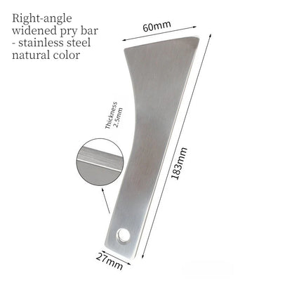 Special Stainless Steel Pry Bar For Auto Repair, Rust-Resistant, For Car Door And Dashboard Disassembly Tools