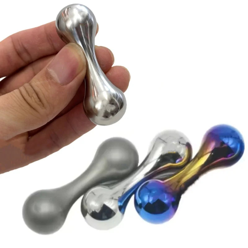 Funny Titanium Alloy Begleri Spinner Adult Fidget Toy Stress Relief Knucklebone Metal Finger Spinners Rotating Tabletop Gadgets