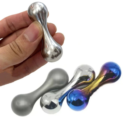 Funny Titanium Alloy Begleri Spinner Adult Fidget Toy Stress Relief Knucklebone Metal Finger Spinners Rotating Tabletop Gadgets
