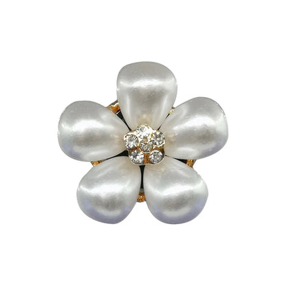 1pcs Metal Shoe Charms Flowers Butterfly Shoe Decorations Perfume Bow Tie White Sandals Pins for Women Girls Favor Gifts