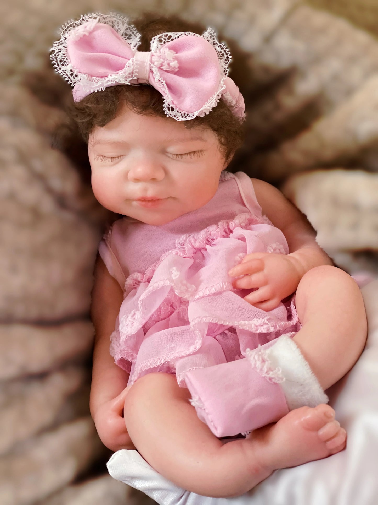 13 Inch Pascale Silicone Doll Handmade Cute Bebe Newborn Baby Soft Solid Silicone Girl Can Open Mouth For Gifts