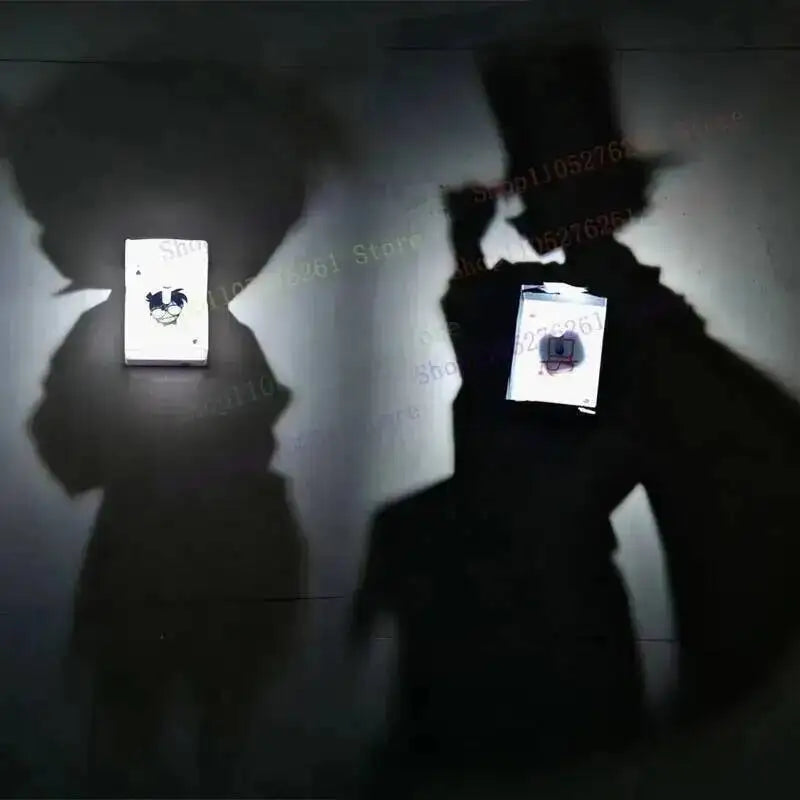 New Zoro Wall Lamp Figure Toy One Piece Anime Peripherals Kid The Phantom Thief Kaitou Kiddo Night Light Model Collection Toys