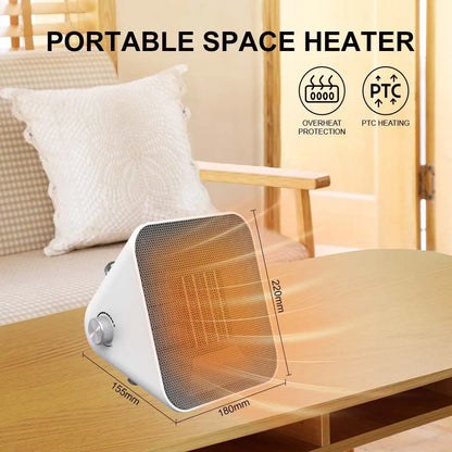 1500W Household Anti-dumping Fast Heating Foot Warmer Intelligent Constant Temperature Warm Fan Heater