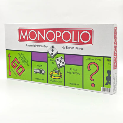 Spanish Version Monopoly Board Game Classic Property Trading Game Family Party Tabletop Game MONOPOLIO