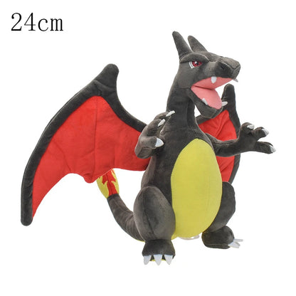 Pokemon Mega Dragonite Holding Dratini Sleeping Vaporeon Flareon Initial Pikachu Peluche Riding Gyarados Lapras Plush Doll