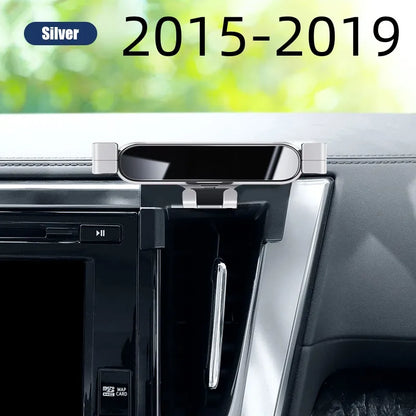 Car Phone Holder For Toyota Alphard 2015 - 2023 ANH30 Styling Bracket GPS Stand Rotatable Support Mobile Accessories