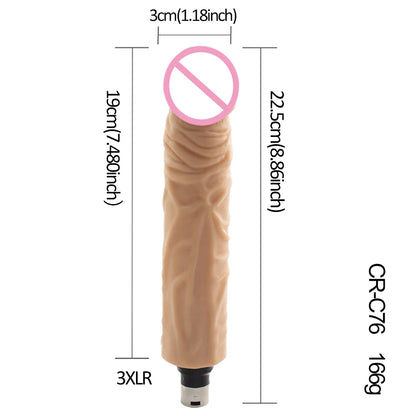 Dildo-Entry-Level Sex Machine A2/F2/F3 Accessories 3XLR Accessories Dildos Suction Cup Sex Products For Women And Men